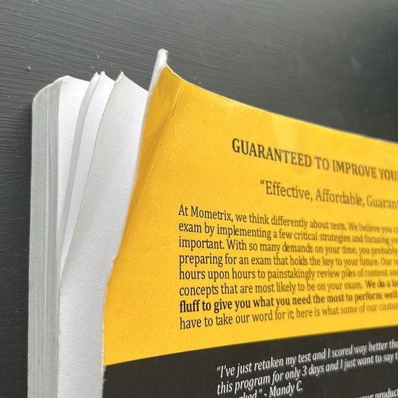 Hesi A2 Secrets Study Guide. 👍🏼used condition, a few pages w/high/bent pages. - Picture 4 of 4